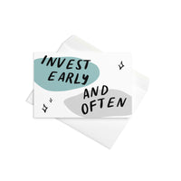 "Build Wealth by Investing in Index Funds" Course Gift Voucher (Physical Version - White)