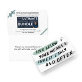 "The Ultimate Personal Finance Bundle" Course Gift Voucher (Physical Version - White)