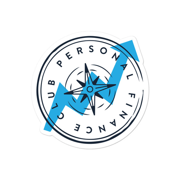 Pfc Stickers White PFC Logo Sticker – Personal Finance Club