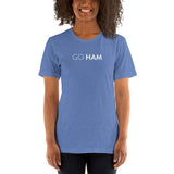 Go HAM Heather Blue T-Shirt