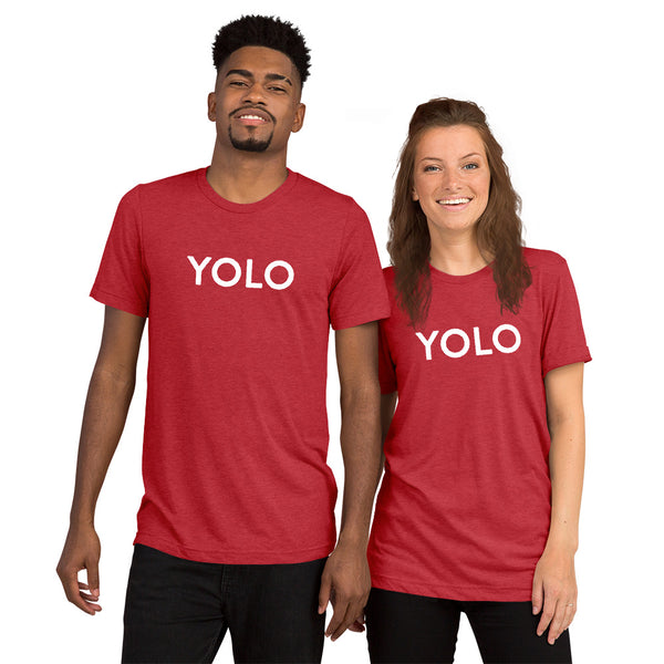 YOLO short sleeve t-shirt